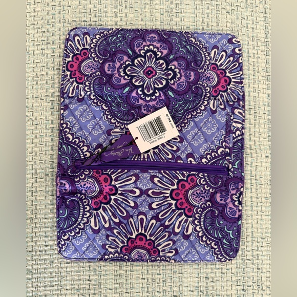 Vera Bradley Trifold Wallet in Lilac Tapestry - Picture 4 of 4